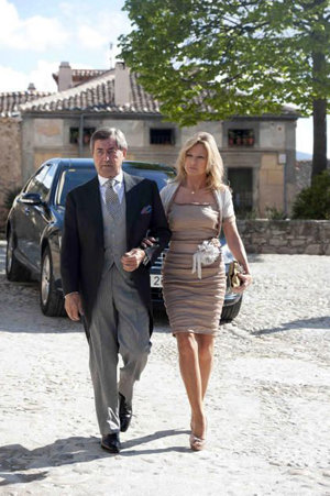 EP: Miriam Lapique junto a su marido Alberto Cortina