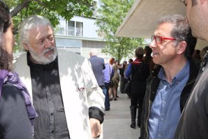 Mario Gas con Jordi Hurtado