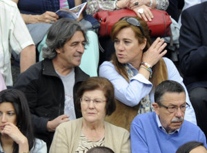 Blanca Fernández Ochoa, parece que es la más fiel a la Feria de San Isidro