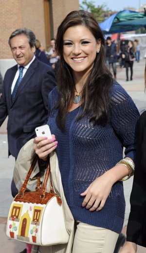 María Jesús Ruiz muy elegante con su look