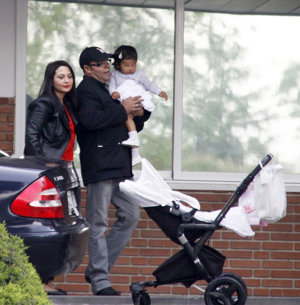 Eduardo Cruz y su familia