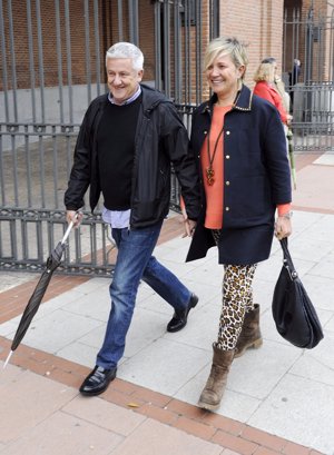 Inés Ballester y su marido