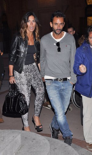 Verónica Hidalgo con su novio, Cuco de Frutos