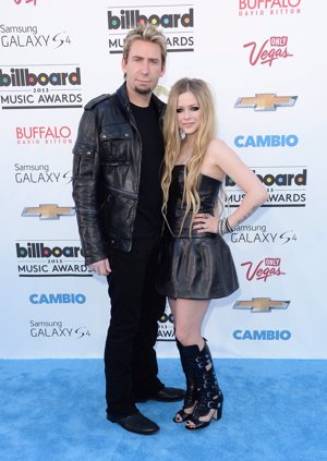 Avril Lavigne y su prometido el vocalista de la banda Nickelback: Chad Kroeger