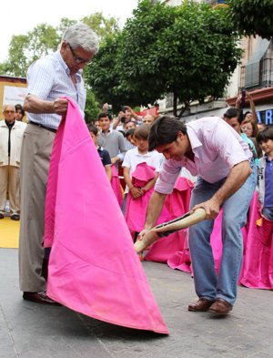 Francisco Rivera junto a Curro Puya