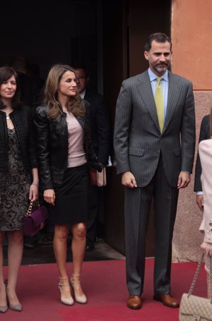 EUROPA PRESS: La Princesa Letizia durante una visita a Sevilla