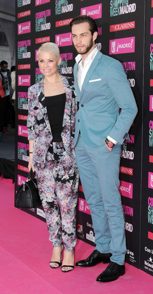 Soraya junto a su novio Miguel Herrera