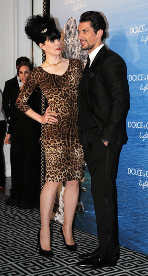 Bimba Bosé comprueba de cerca la belleza de David Gandy