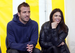 Sabia Boulahrouz y Rafael Van der Vaar. Action Press