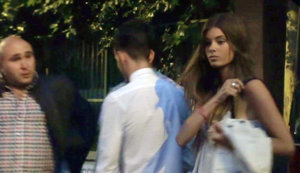 Kiko Rivera junto a la modelo Triana Ramos