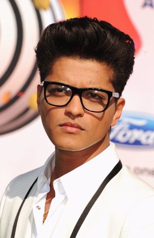 El cantautor Bruno Mars