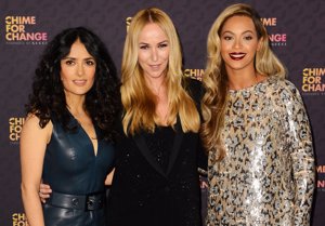 Salma Hayek y Beyoncé