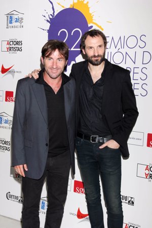 Antonio de la Torre junto a Julián Villagrán