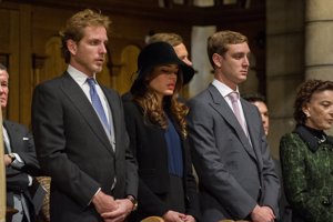 Los tres hermanos Casiraghi Andrea, Carlota y Pierre FOTOS GETTY