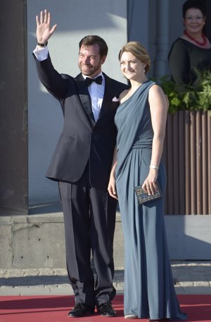 Guillermo y Stephanie de Lannoy FOTOS: ACTION PRESS