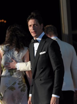 Luis Medina, único español de la cena FOTOS: ACTION PRESS