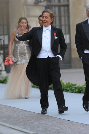 Valentino, el diseñador de moda FOTOS: GETYY