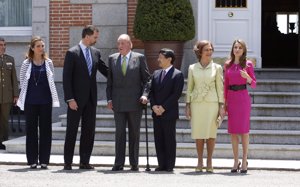 EP ANTONIO GUTIERREZ: La Familia Real recibe al heredero nipón