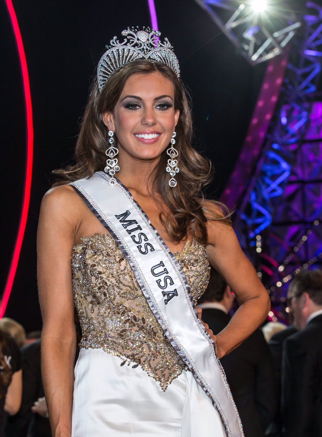 Miss Louisiana, Lacey Minchew 2009 Miss USA Contestants Preliminary  Competition held at Planet Hollywood Resort Casino Las Stock Photo - Alamy