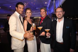 Rafa Medina, Judit Mascó, Boris Izaguirre y otro invitado FOTOS: JORGE ANDREU EUROPA PRESS