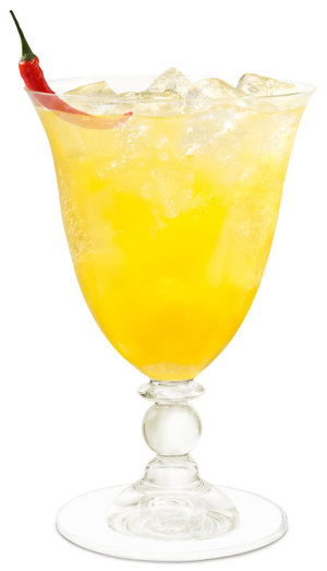 Cointreau Fizz de Maracuyá y Chile