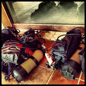 INSTAGRAM MAXI IGLESIAS: El actor aprovechó el fin de semana para bucear