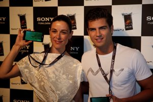 Raquel Sánchez Silva junto al actor Maxi Iglesias