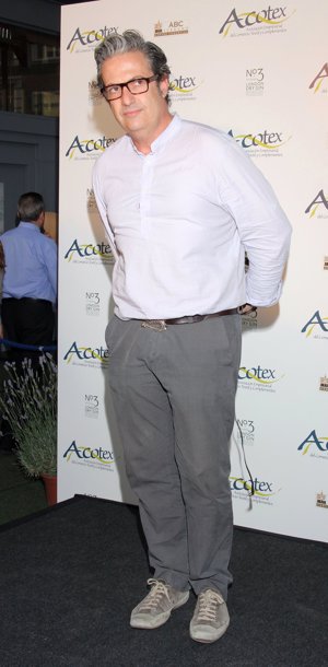 El diseñador Miguel Palacio durante el evento