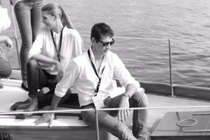 Laura Sánchez y Oriol Elcacho