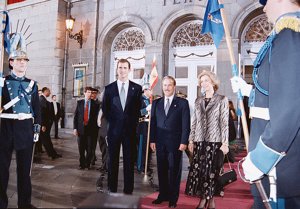 En la ceremonia de los Premios Príncipes de Asturias