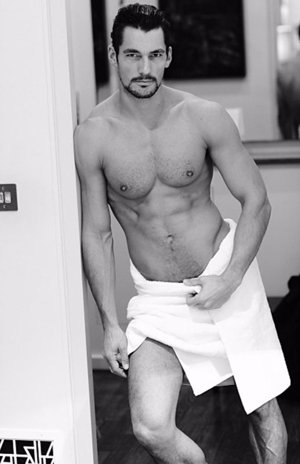 David Gandy, el actor de lo más sugerente