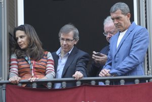 Antonio Banderas nunca se pierde una Semana Santa en su tierra