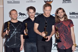 Imagine Dragons con su galardón