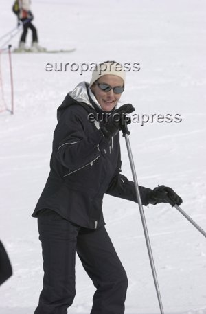 Letizia se inicia en el esquí, una de las mayores aficiones del Príncipe