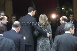 El Príncipe acudió con Letizia a Jesús de Medinaceli. Fueron recibidos muy gratamente