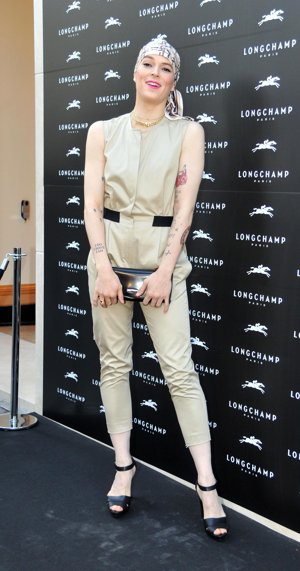 Bimba Bosé, muy sonriente en su reaparición tras ser operada de cáncer