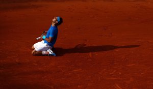 La soledad del campeón, Rafa celebra su victoria en 2011