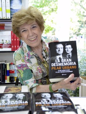 Pilar Urbano estuvo firmando su nuevo libro en el que habla del Rey y de Adolfo Suárez