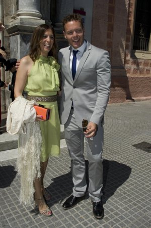 Jano Mecha tampoco falto a la boda de su compañera