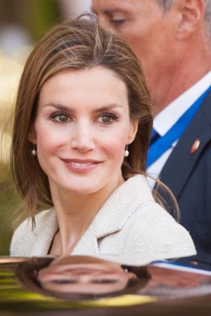 La Princesa se ha decantado por un maquillaje suave en sus últimas apariciones