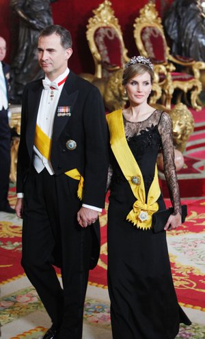 Todas las miradas fueron para la Princesa