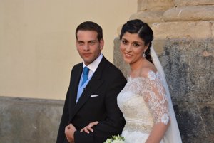 Manuel del Pino y Verónica Cuevas ya son marido y mujer
