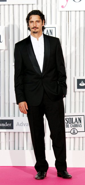 Antonio Pagudo acudió a los premios solo