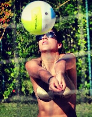 Daniela Ospina, jugadora profesional de voleibol