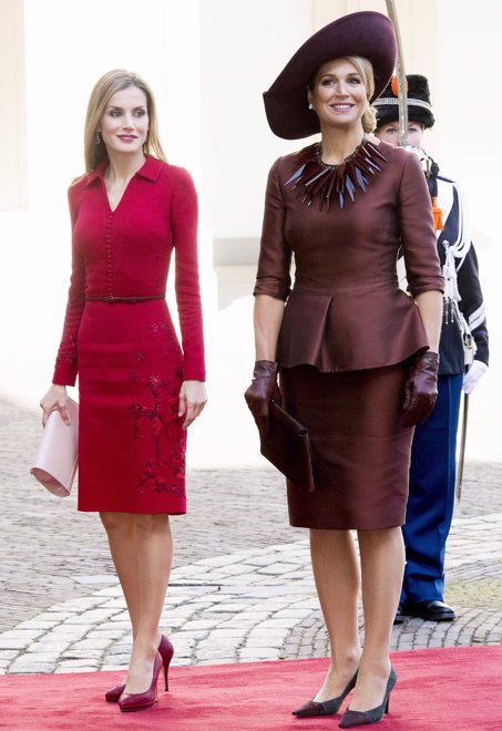 Letizia y Máxima dos Reina fieles a su estilo