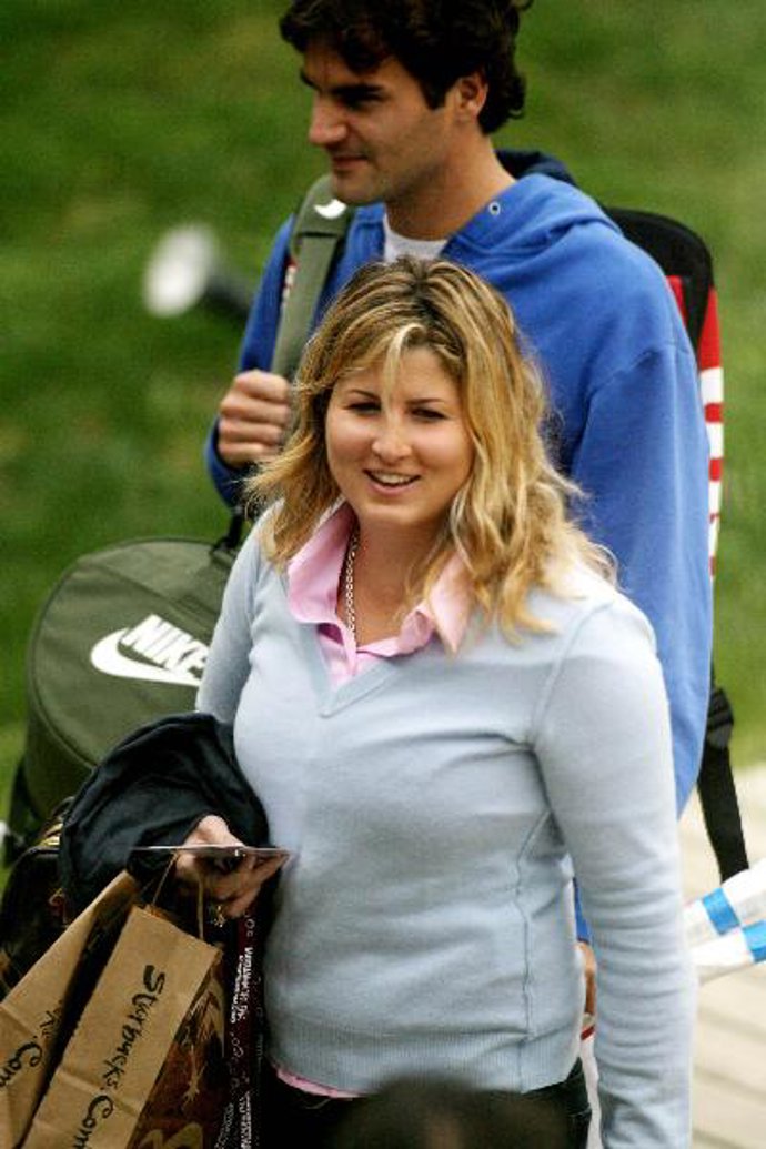 EL TENISTA SUIZO ROGER FEDERER TIENE EN SU NOVIA MIRKA A SU MAYOR ADMIRADORA
