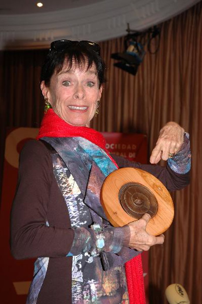 GERALDINE CHAPLIN, MEDALLA DE ORO 2006 DE LA ACADEMIA: "YO LE DEBO TODO AL CINE ESPAÑOL"
