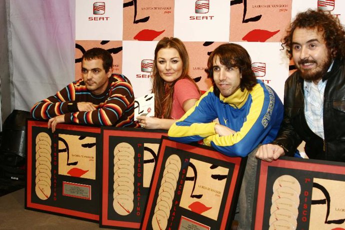 LA OREJA DE VAN GOGH RECIBE SIETE DISCOS DE PLATINO POR LAS VENTAS DE SU ÚLTIMO TRABAJO "GUAPA"