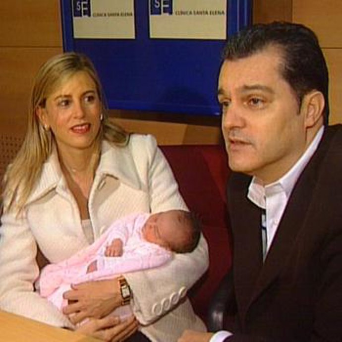 Ramon García y su mujer Patricia, felices ante su nueva paternidad