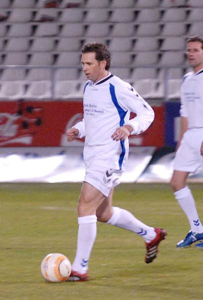 FONSI NIETO, PEPÍN LIRIA  Y SERGIO GARCÍA , FUTBOLISTAS POR UNA BUENA CAUSA